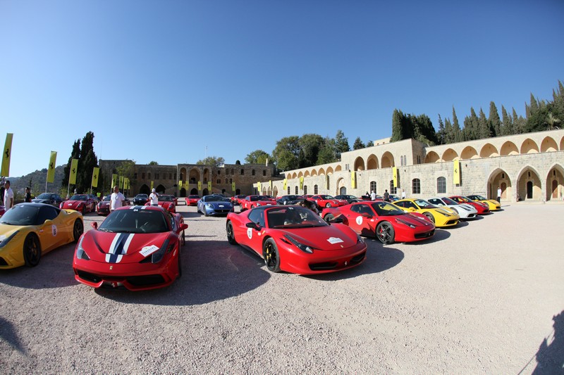 Ferrari Panorama Lebanon 2016 Ride